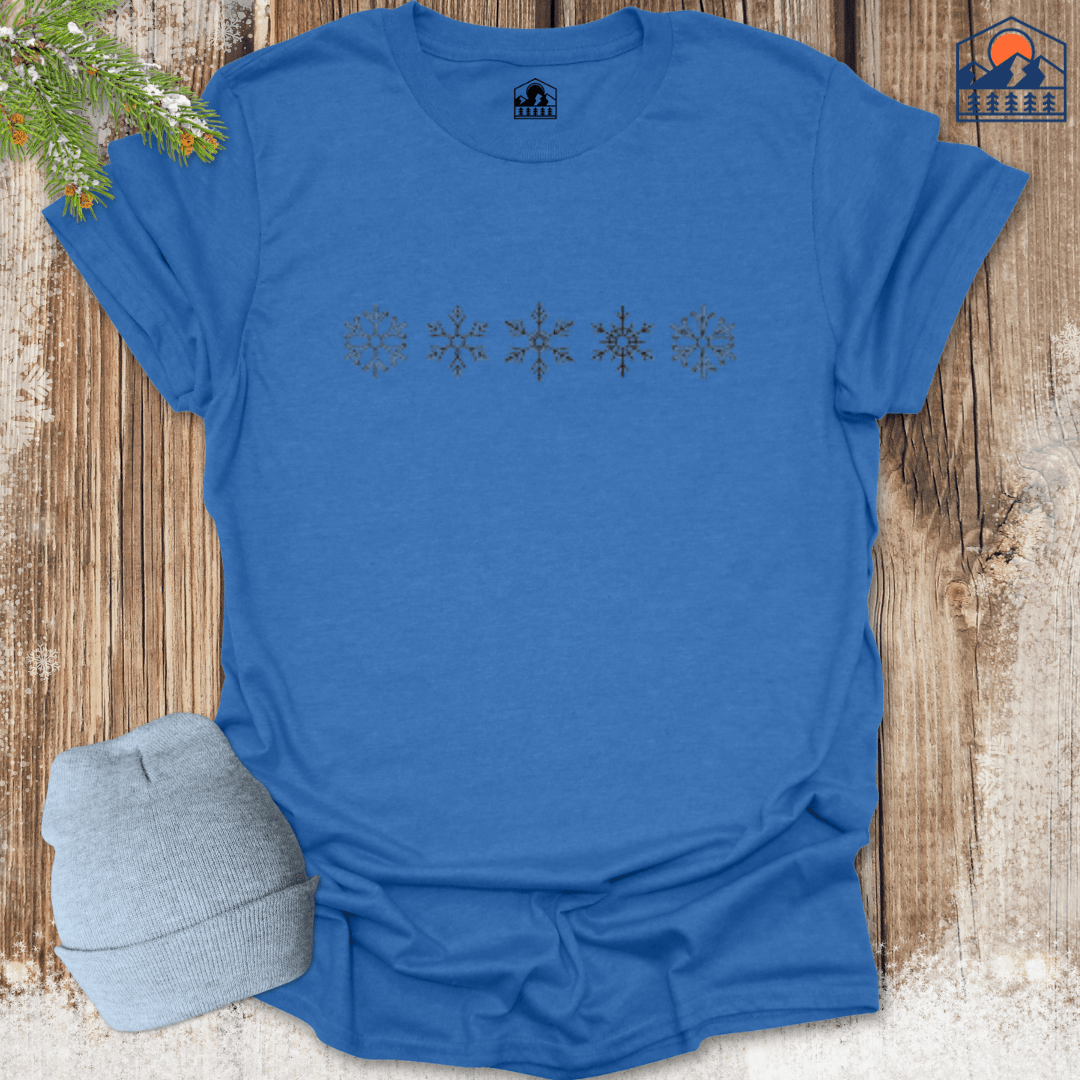 Snowflakes Black - HavenSummit